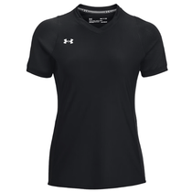Under Armour Women's Black Powerhouse 2.0 Volleyball Short Sleeve Jersey