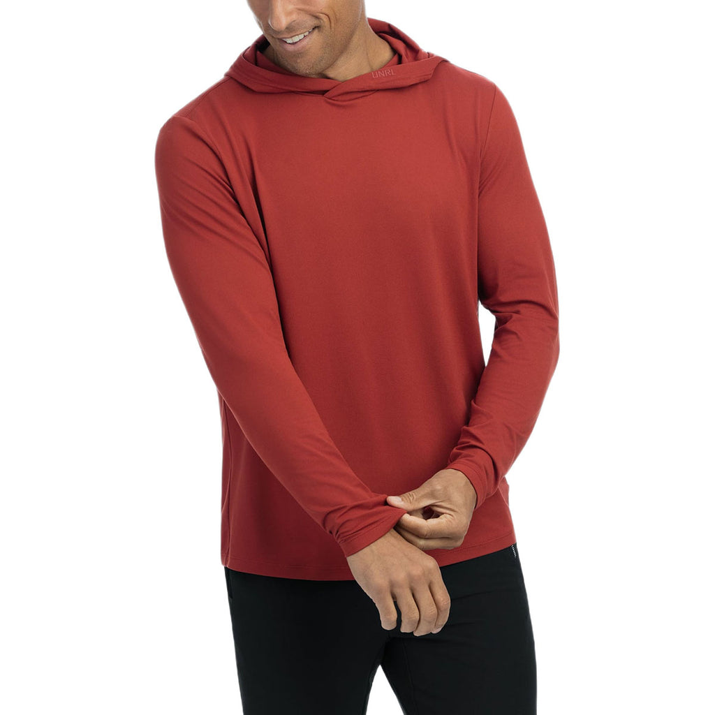 UNRL Men's Canyon Ultra Hooded Long Sleeve