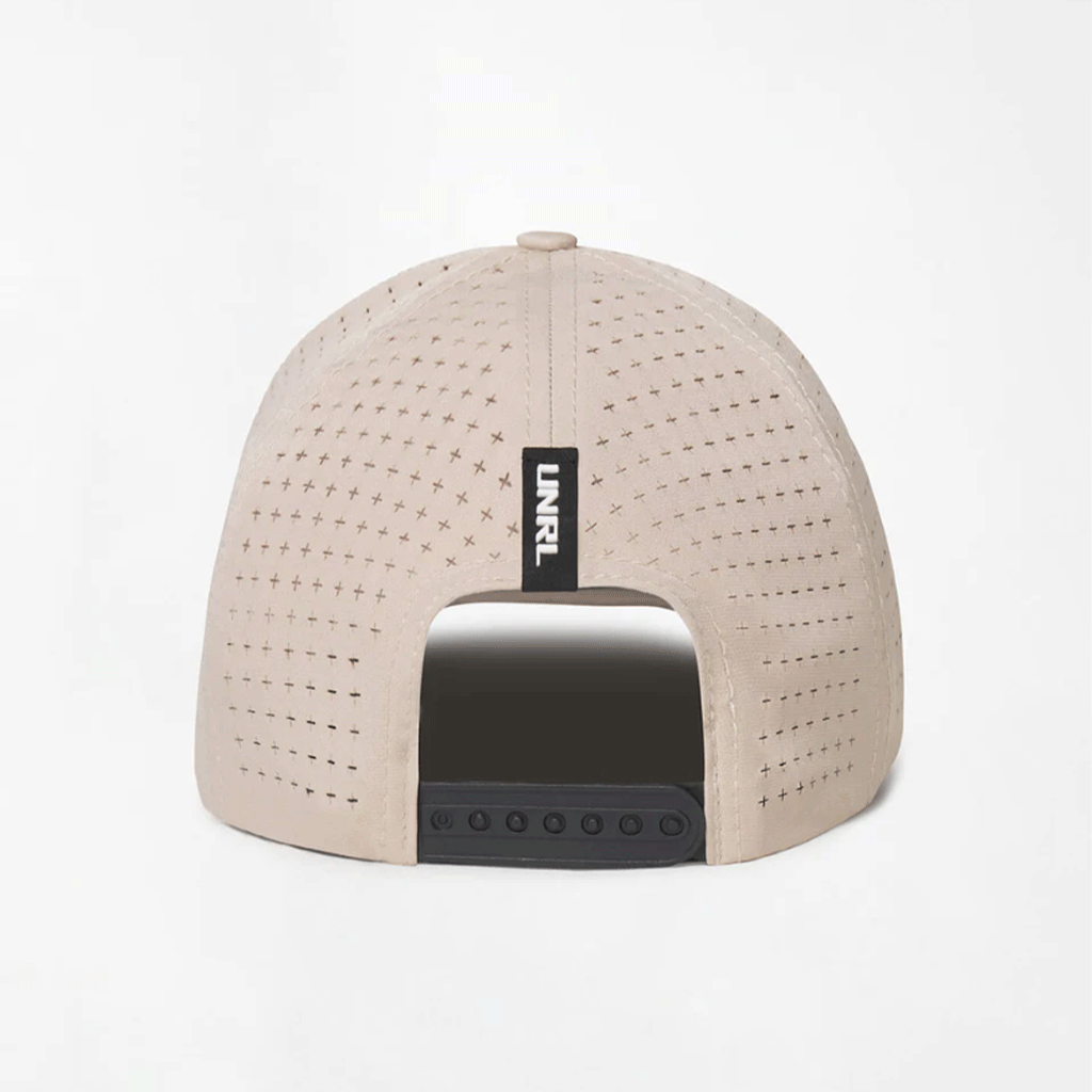 UNRL Tan + Black Golf Vintage Rope Snapback