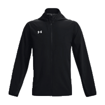 Under Armour Men's Black Squad 3.0 Warm-Up Full Zip Jacket