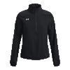 Under Armour Women's Black Squad 3.0 Warm-Up Full Zip Jacket