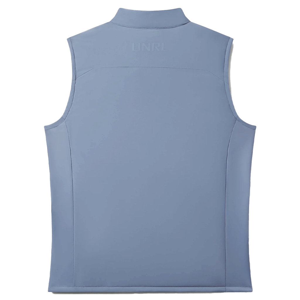 UNRL Men's Storm Blue Vancouver Quilted Vest