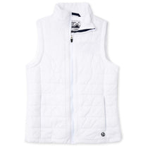 Straight Down Women's White Cloud Vest