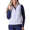 Straight Down Women's White Cloud Vest