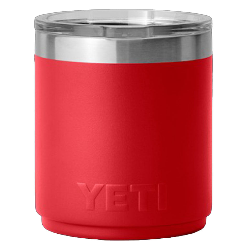 YETI Rescue Red Rambler 10 oz Stackable Lowball