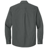 Port Authority Men's Deep Black Long Sleeve Nailhead Easy Care Shirt
