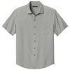 Port Authority Men's Gusty Grey Short Sleeve UV Dockside Shirt