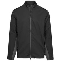 Levelwear Men's Black/Charcoal Harrington Jacket