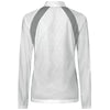 Levelwear Women's White/Pebble Band Windbreaker