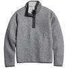 Marine Layer Women's Charcoal/Mid Heather Grey Reversible Corbet Pullover