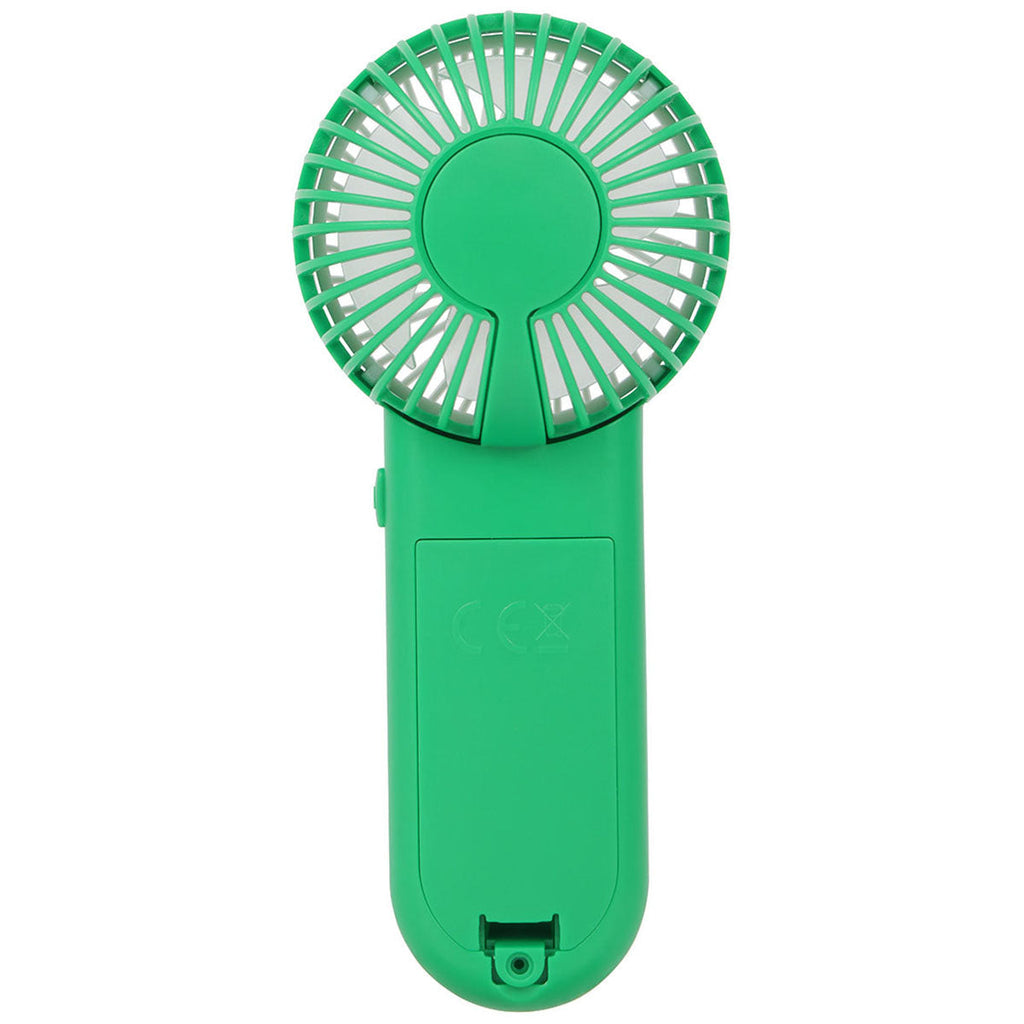 Ariel Premium Green Swirl Portable Battery-Operated Fan
