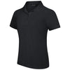 Levelwear Women's Black Balance Polo