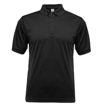 BAW Men's Black Xtreme Tek Polo