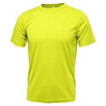 BAW Men's Neon Yellow Xtreme Tek T-Shirt