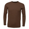 BAW Men's Brown Xtreme Tek Long Sleeve Shirt
