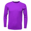 BAW Men's Electric Purple Xtreme Tek Long Sleeve Shirt
