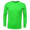BAW Men's Neon Green Xtreme Tek Long Sleeve Shirt