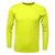 BAW Men's Neon Yellow Xtreme Tek Long Sleeve Shirt