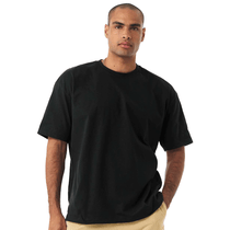 Bella + Canvas Men's Black 7.5 oz Heavyweight Tee