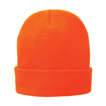 Port & Company Unisex Athletic Orange Fleece-Lined Knit Cap