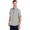 HUK Men's Harbor Mist Kona Solid Short Sleeve Shirt