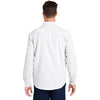 HUK Men's White Tide Point Long Sleeve Shirt