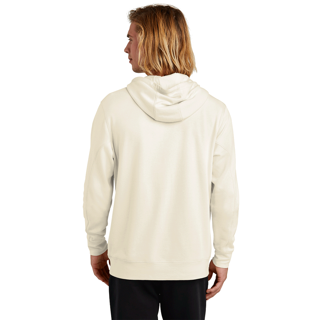 New Era Men's Soft Beige Tri-Blend Fleece Pullover Hoodie