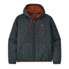 Patagonia Men's Smolder Blue Diamond Quilted Bomber Hoody