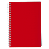 Prime Line Red Hardcover Spiral Notebook 5.75