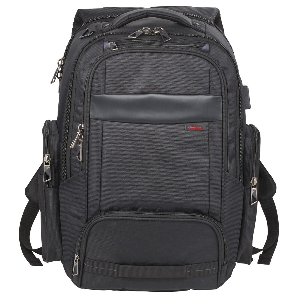 Elleven Black Rogue 15" TSA Computer Backpack