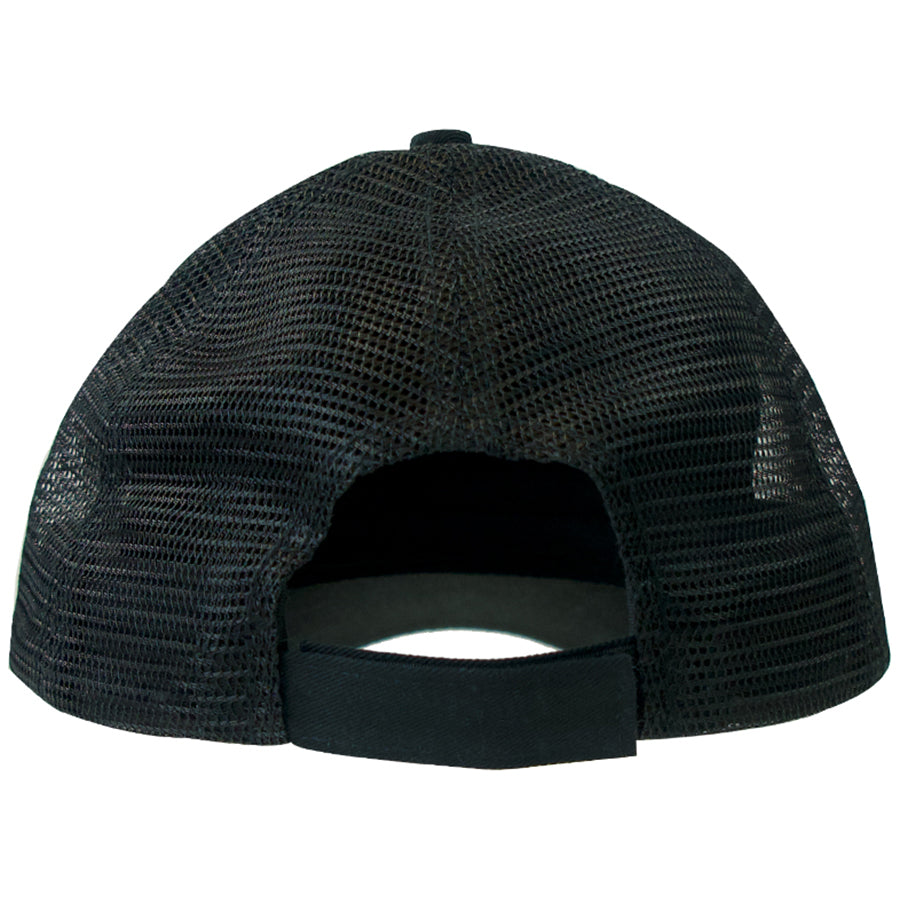 Vantage Black Clutch Bio Wash Trucker Cap