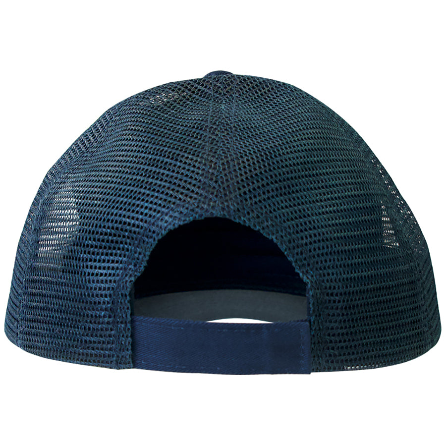 Vantage Navy Clutch Bio Wash Trucker Cap