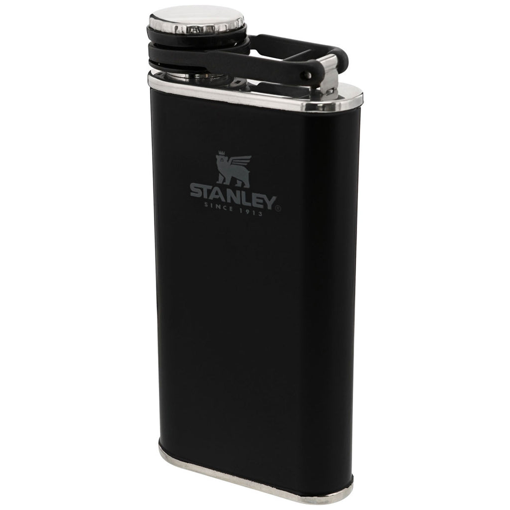 Stanley Black Classic Easy Fill Wide Mouth Flask - 8 Oz