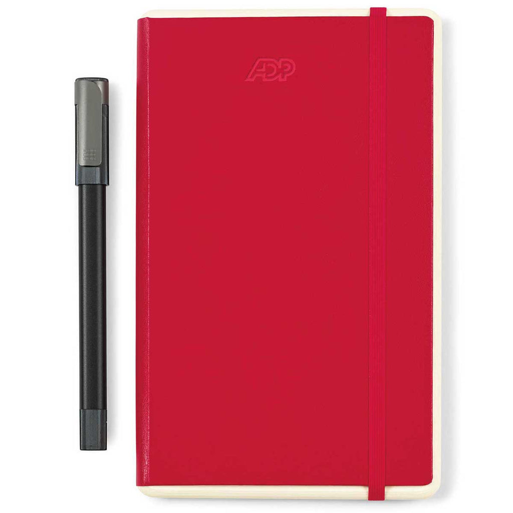 Moleskine Scarlet Red Smart Writing Set Ellipse - Dotted Paper