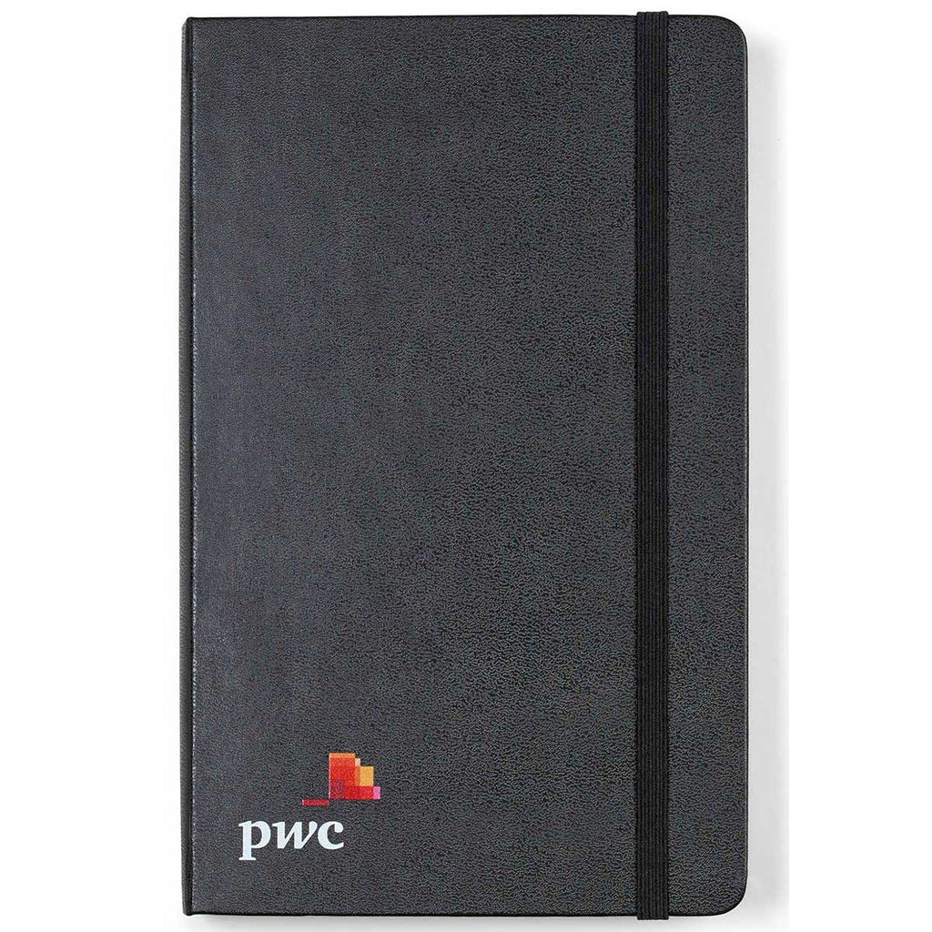 Moleskine Black Hard Cover Ruled Large Expanded Notebook