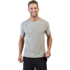 Rhone Men's Light Grey Heather Reign Short Sleeve