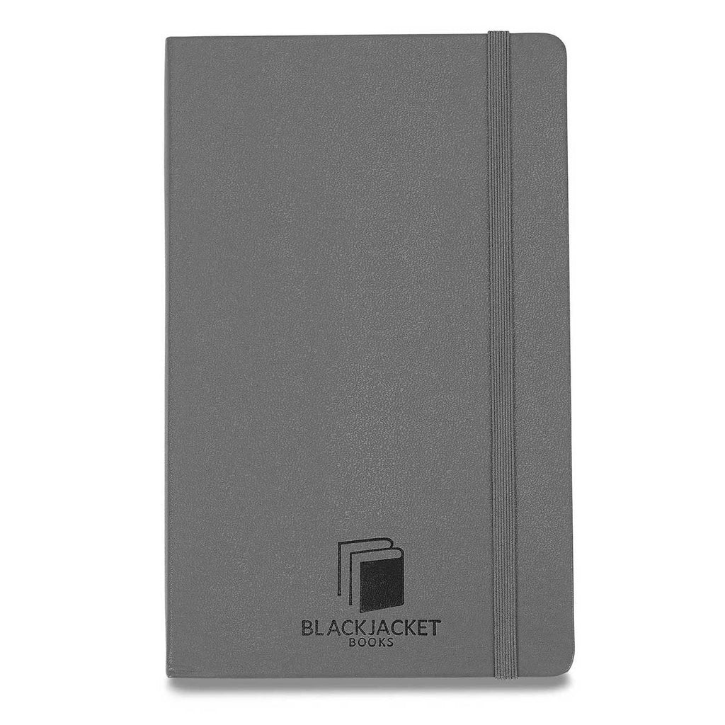 Moleskine Slate Grey Large Notebook and GO Pen Gift Set