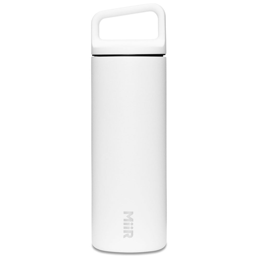 MiiR White Vacuum Insulated Wide Mouth Bottle - 16 Oz.