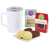 Corkcicle White Sip & Indulge Cookie Gift Set