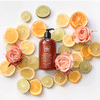 Soapbox Citrus & Peach Rose Healthy Hands Gift Set with Black Pouch