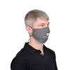 Gemline Gunmetal Grey Reusable Over The Head Face Mask