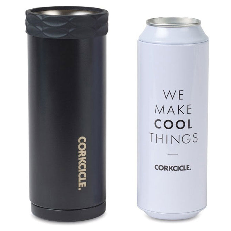 Corkcicle Matte Black Slim Arctican