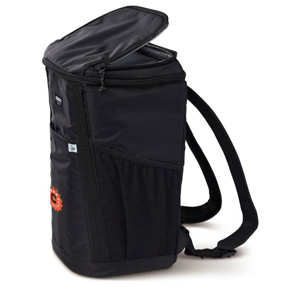 Igloo Black REPREVE 36 Can Backpack Cooler