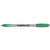 Paper Mate Kelly Green Sport RT Frosted Barrel - Blue Ink
