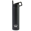 MiiR Black Powder Vacuum Insulated Wide Mouth Leakproof Straw Lid Bottle - 20 Oz.