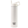 MiiR White Powder Vacuum Insulated Wide Mouth Leakproof Straw Lid Bottle - 20 Oz.