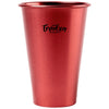 Gemline Red Pre-Grame Aluminum Stadium Cup- 18 Oz.