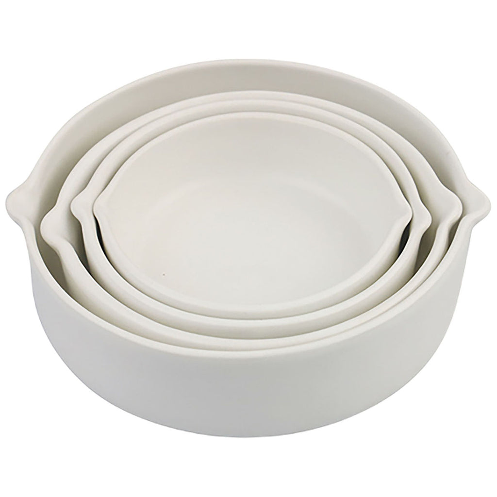 Be Home White Brampton Nested Stoneware Measuring Cups