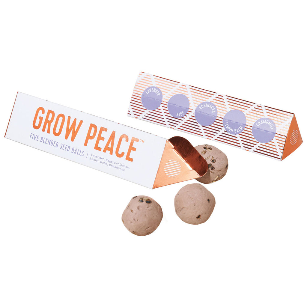Modern Sprout Grow Peace Bright Side Seed Balls