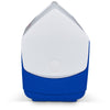 Igloo White-Majestic Blue Playmate Elite 16 Qt Cooler